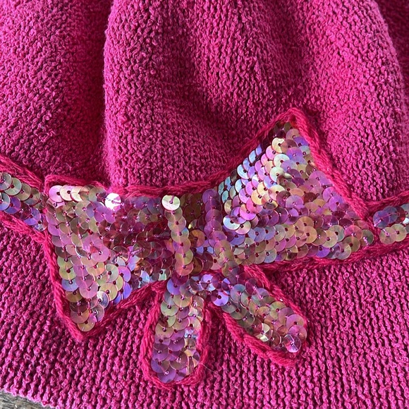JLO KNIT SEQUINNED HAT - Picture 2 of 4